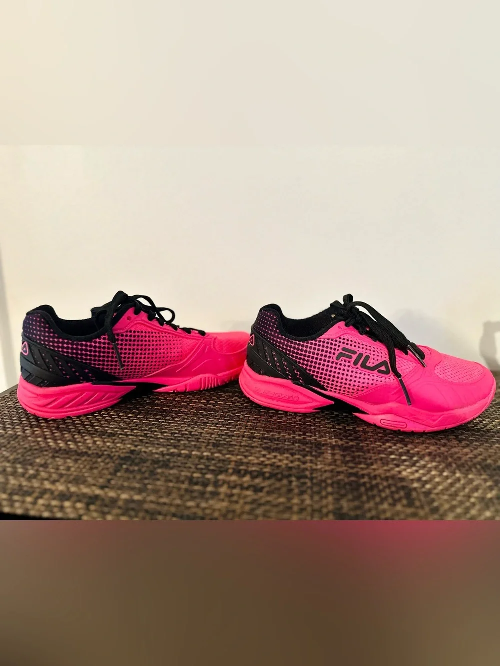 FILA Women's Volley Zone Pickleball Shoes - Knockout Pink / Black (Size 6.5) - Picture 4 of 9